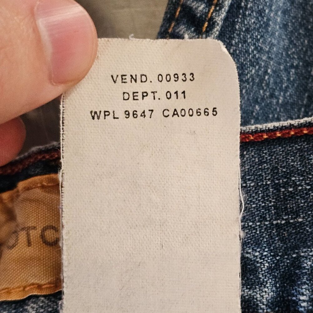 Y2K Eddie Bauer Bootcut Jeans Womens 18R Blue High Rise Denim Stretch Cotton - Picture 7 of 11